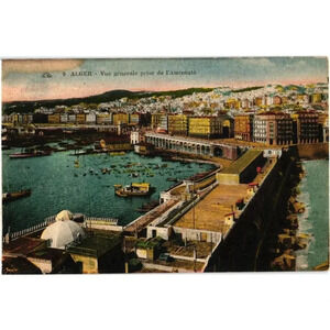 9 Alger Vue Generale Prise De L'amiraute Postcard